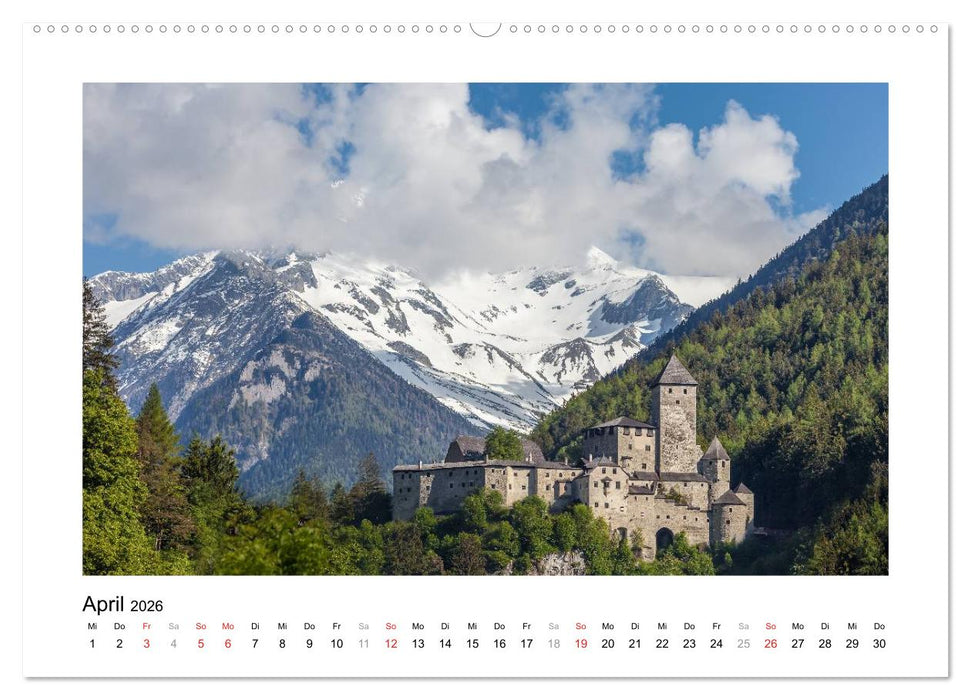 Sehnsucht nach Südtirol (CALVENDO Wandkalender 2026)