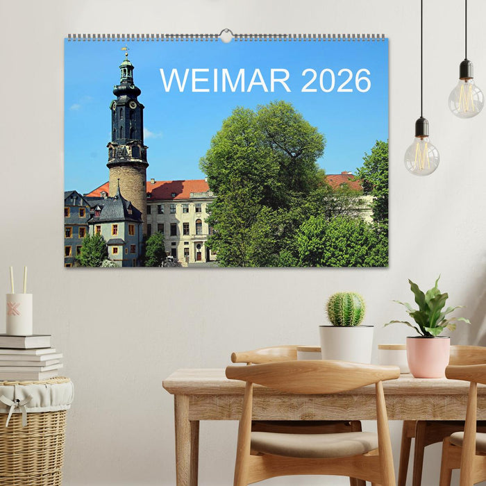 Weimar 2026 (CALVENDO Wandkalender 2026)