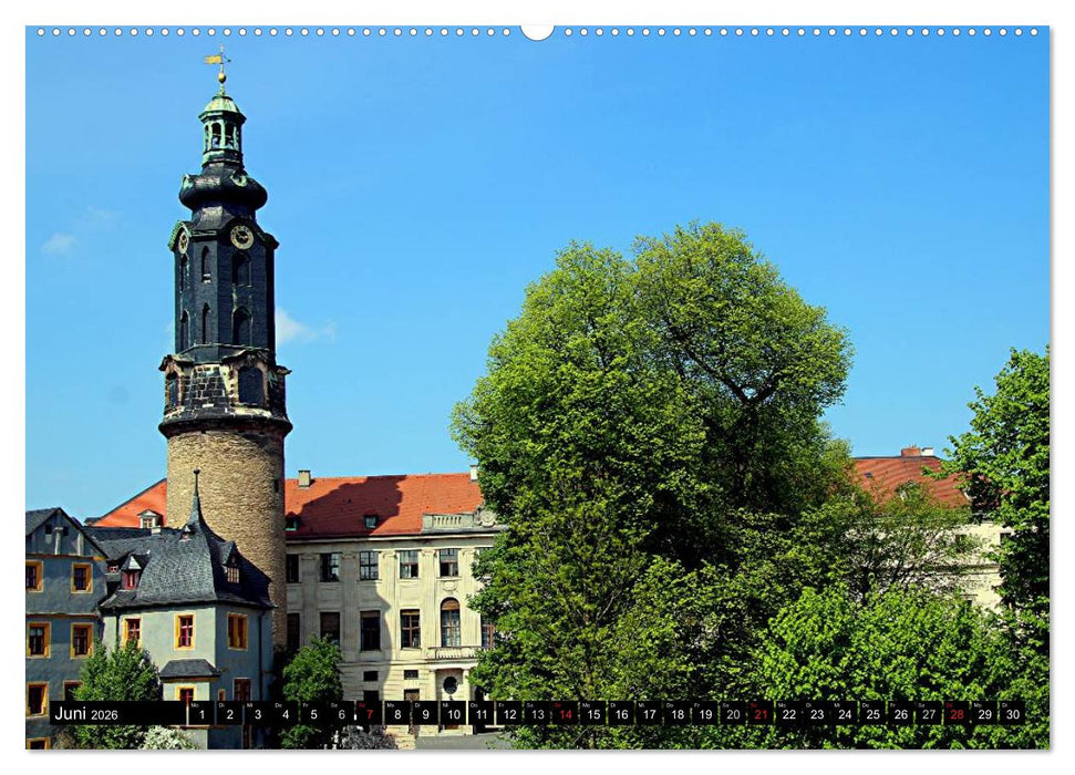Weimar 2026 (CALVENDO Wandkalender 2026)