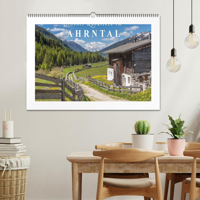 Schönes Landleben im Ahrntal (CALVENDO Wandkalender 2026)