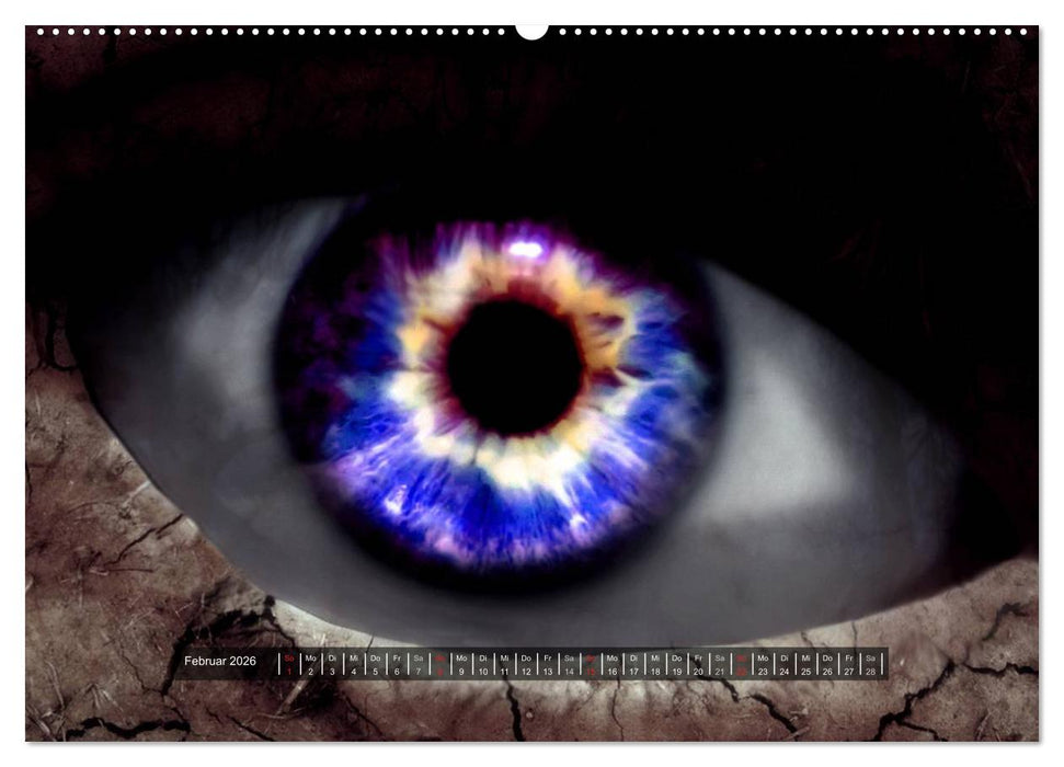 Welten der Nacht – Gothic und Dark Art (CALVENDO Wandkalender 2026)