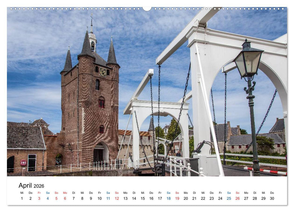 Seeland - Impressionen aus dem Südwesten der Niederlande (CALVENDO Wandkalender 2026)