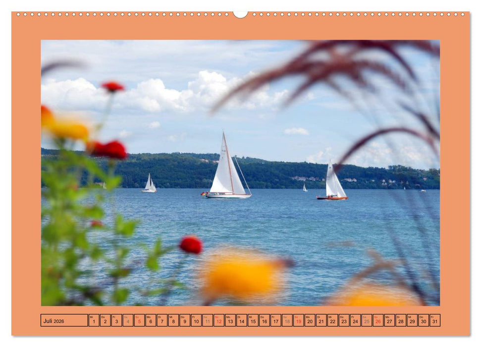 Impressionen vom schönen Bodensee (CALVENDO Premium Wandkalender 2026)