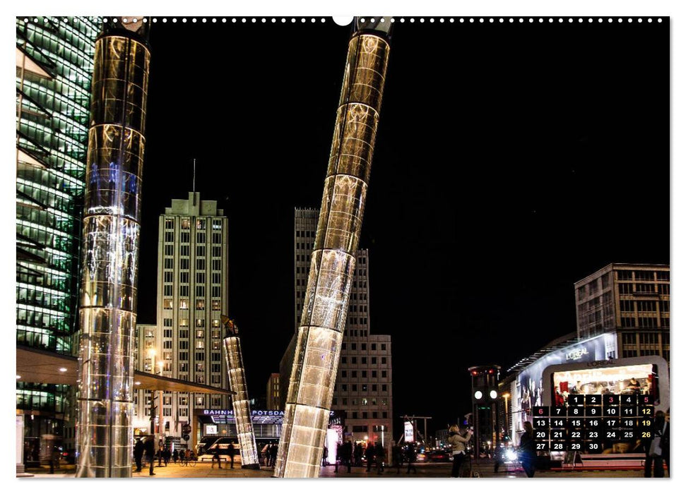 Berlin im Lichterglanz 2026 (CALVENDO Wandkalender 2026)