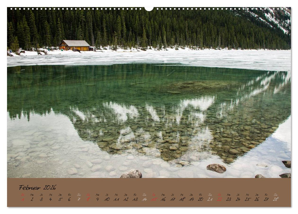 Fernweh nach Westkanada (CALVENDO Wandkalender 2026)