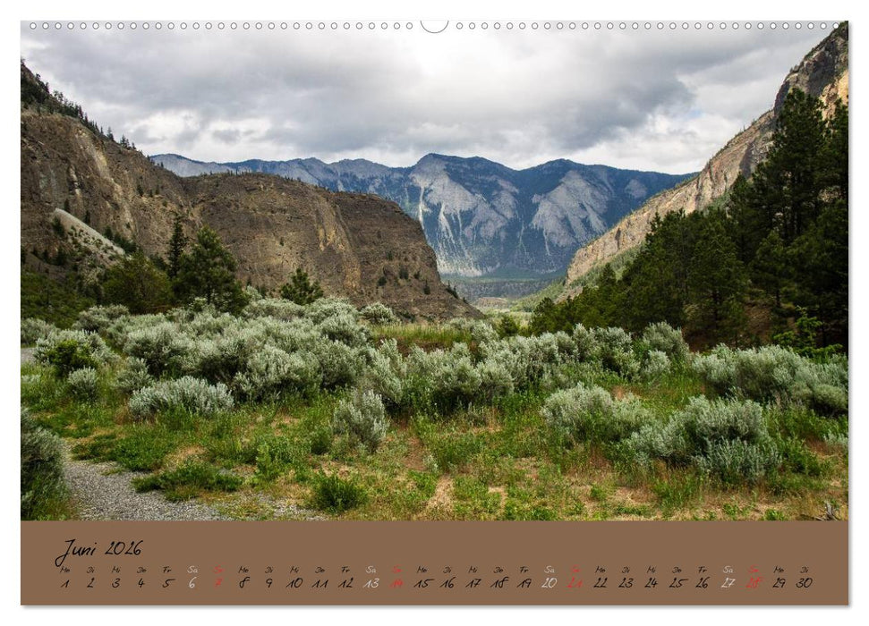 Fernweh nach Westkanada (CALVENDO Wandkalender 2026)