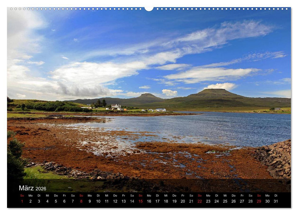 Schottland - magischen Orten auf der Spur (CALVENDO Premium Wandkalender 2026)