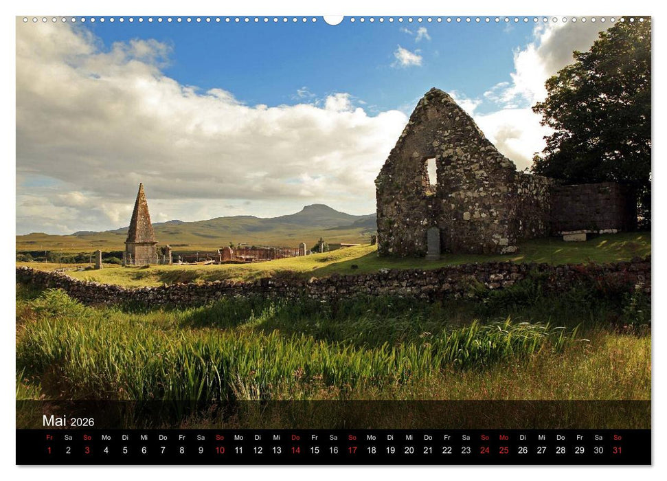 Schottland - magischen Orten auf der Spur (CALVENDO Premium Wandkalender 2026)