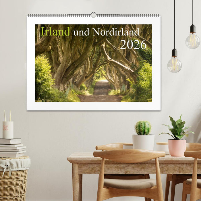 Irland und Nordirland 2026 (CALVENDO Wandkalender 2026)