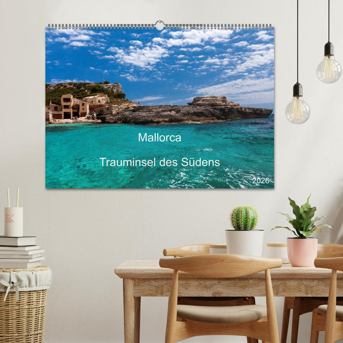 Mallorca - Trauminsel des Südens (CALVENDO Wandkalender 2026)