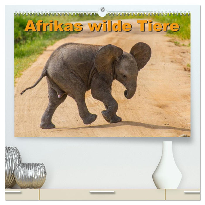 Afrikas wilde Tiere (CALVENDO Premium Wandkalender 2026)