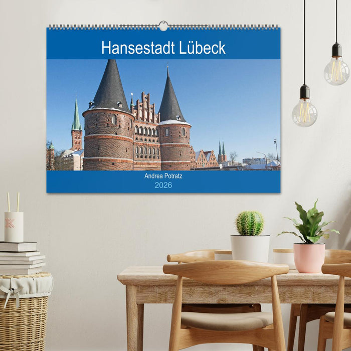 Hansestadt Lübeck / Geburtstagskalender (CALVENDO Wandkalender 2026)