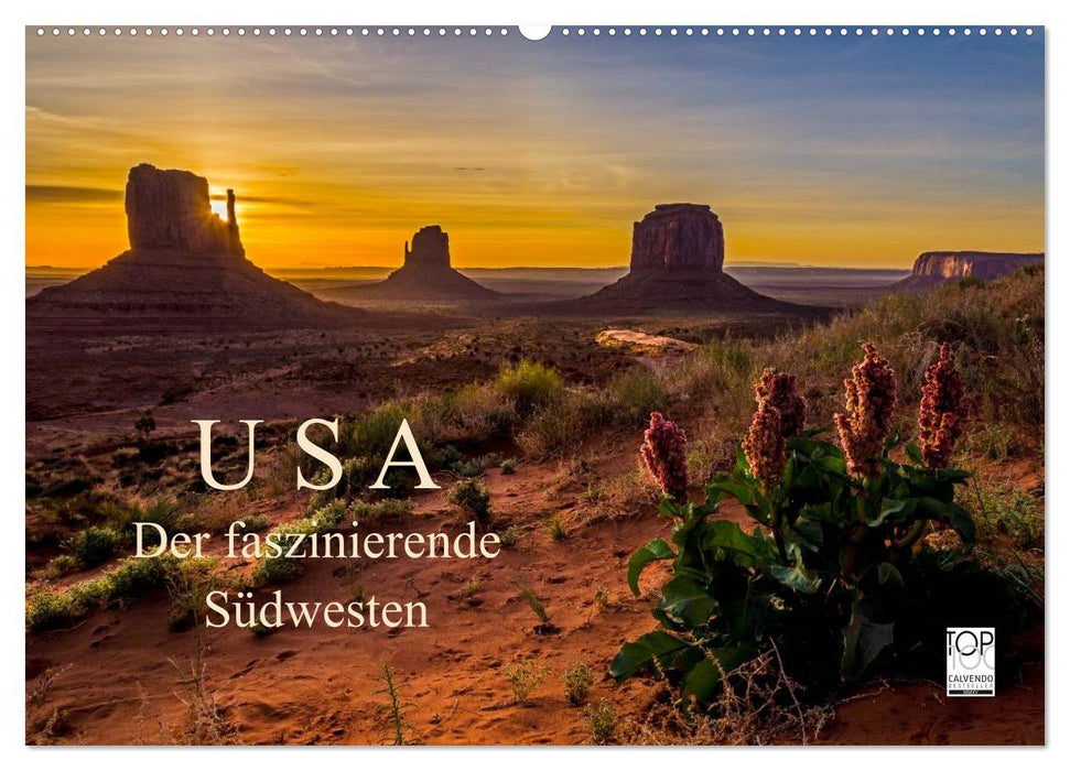 USA Der faszinierende Südwesten (CALVENDO Wandkalender 2026)