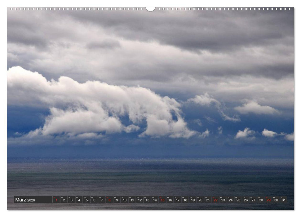 Sonne, Meer und Wolken (CALVENDO Premium Wandkalender 2026)