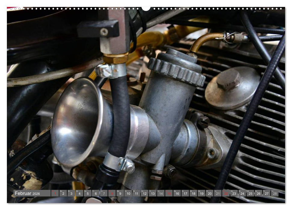 Honda CB 72 (CALVENDO Premium Wandkalender 2026)