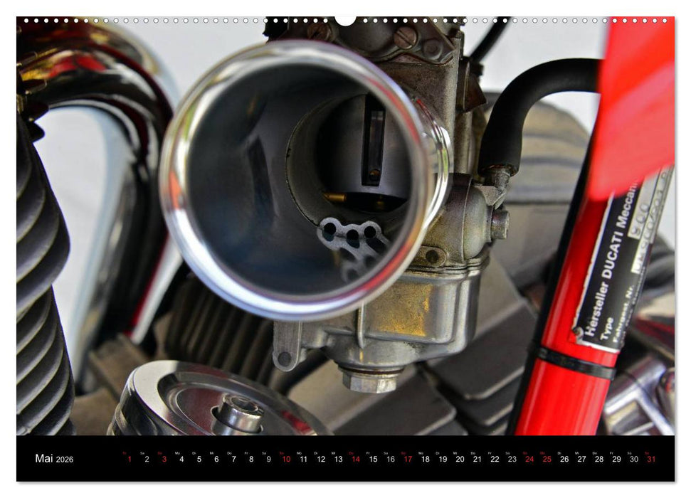 Ducati 900SS Königswelle (CALVENDO Premium Wandkalender 2026)