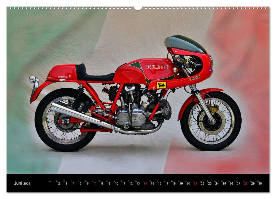 Ducati 900SS Königswelle (CALVENDO Premium Wandkalender 2026)