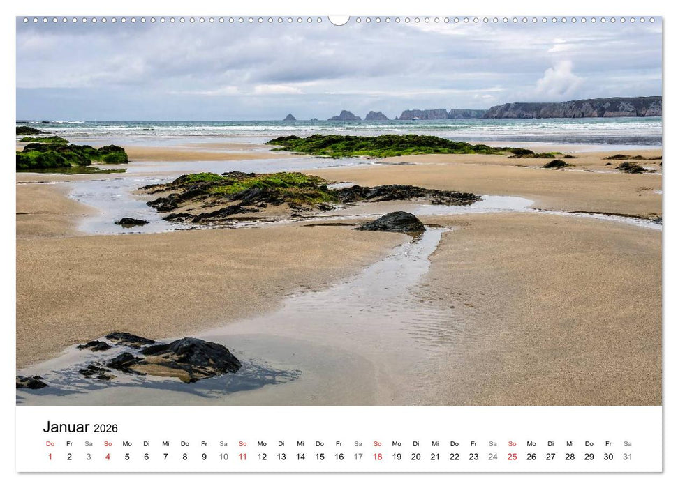 Bretagne – Die Halbinsel Crozon (CALVENDO Premium Wandkalender 2026)
