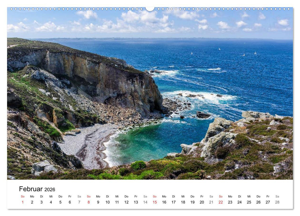 Bretagne – Die Halbinsel Crozon (CALVENDO Premium Wandkalender 2026)