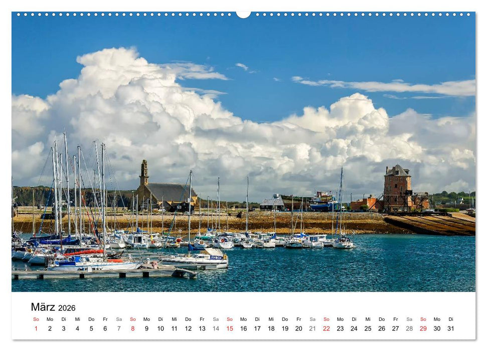 Bretagne – Die Halbinsel Crozon (CALVENDO Premium Wandkalender 2026)