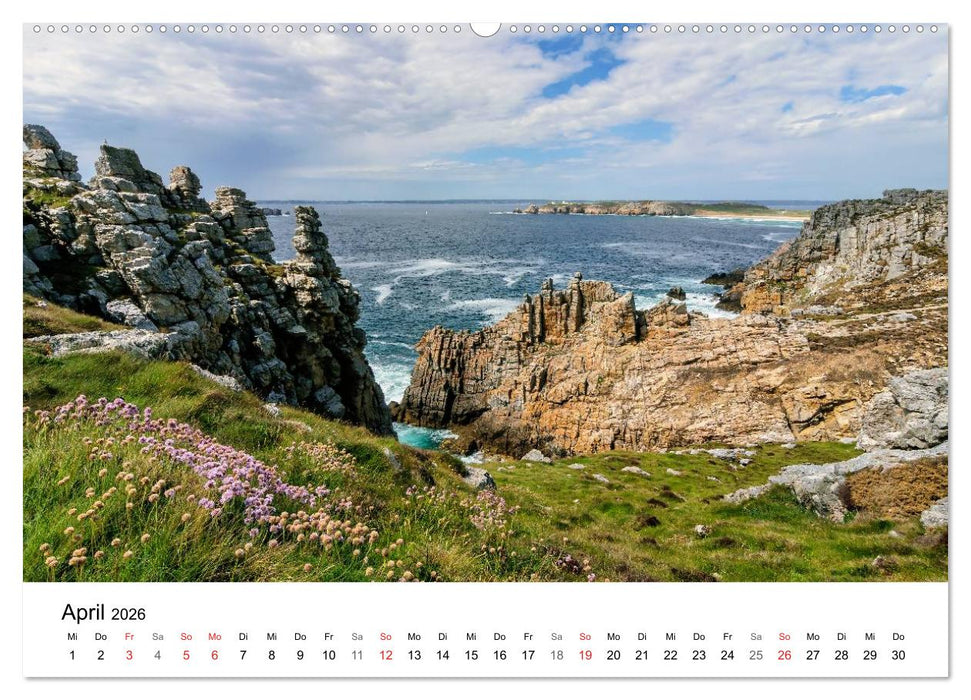 Bretagne – Die Halbinsel Crozon (CALVENDO Premium Wandkalender 2026)