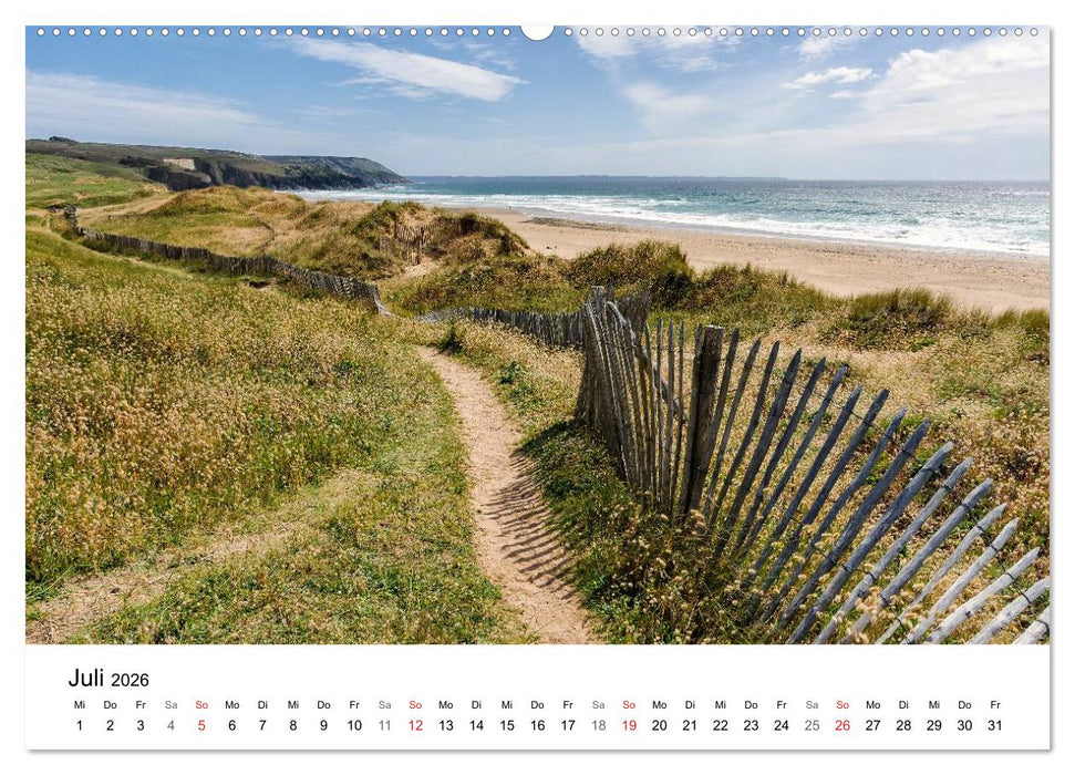 Bretagne – Die Halbinsel Crozon (CALVENDO Premium Wandkalender 2026)