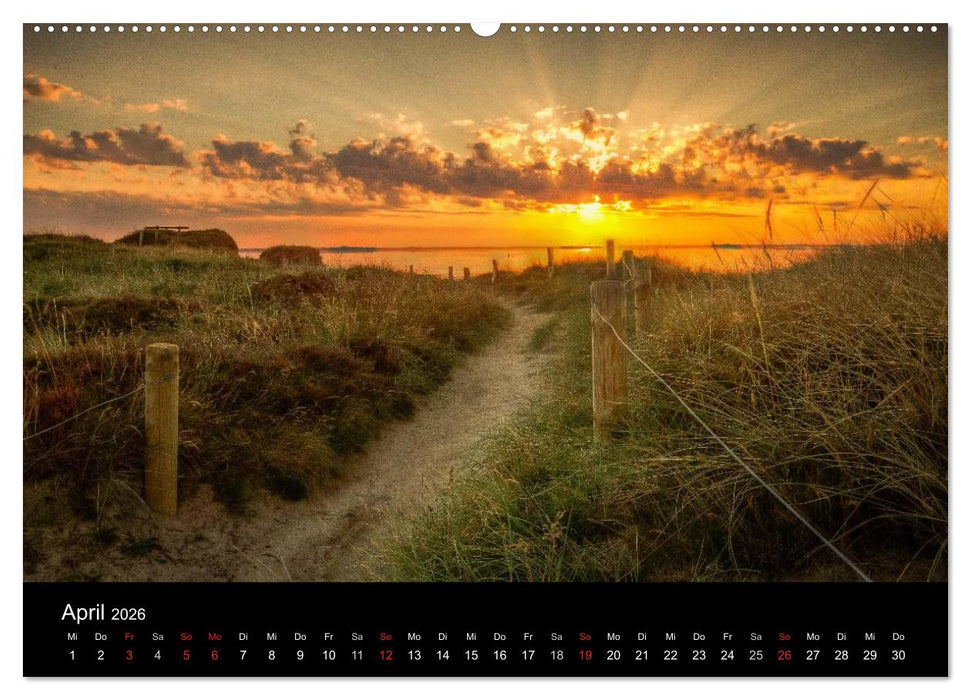Sylt Morsumer Kliffabende Fotografien von Tobias Thiele (CALVENDO Premium Wandkalender 2026)