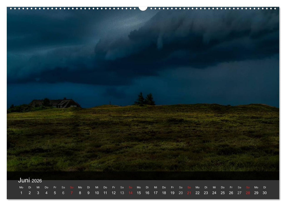 Sylt Morsumer Kliffabende Fotografien von Tobias Thiele (CALVENDO Premium Wandkalender 2026)