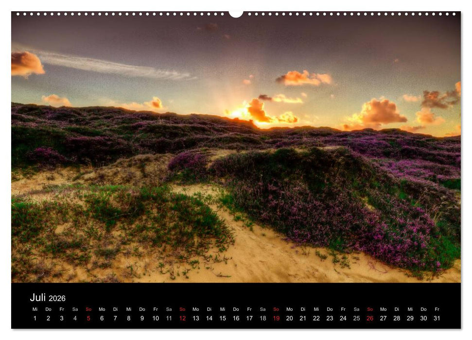 Sylt Morsumer Kliffabende Fotografien von Tobias Thiele (CALVENDO Premium Wandkalender 2026)