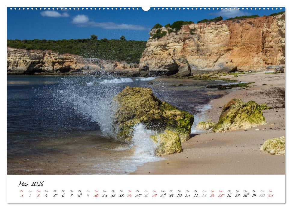 Portugals Süden - Die Algarve (CALVENDO Wandkalender 2026)