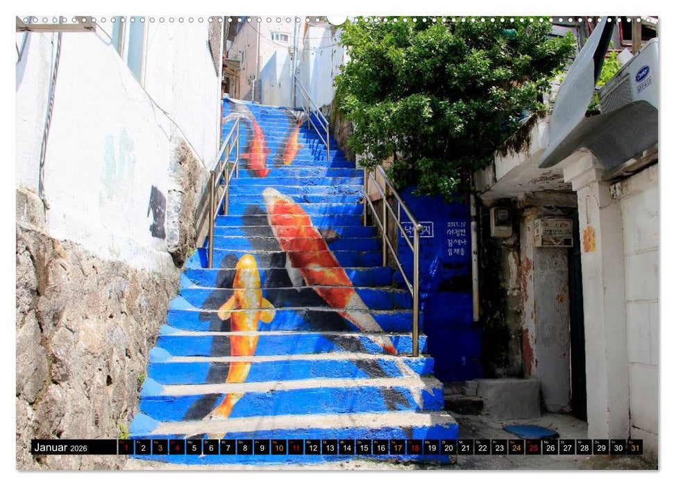 Street Art Seoul (CALVENDO Premium Wandkalender 2026)