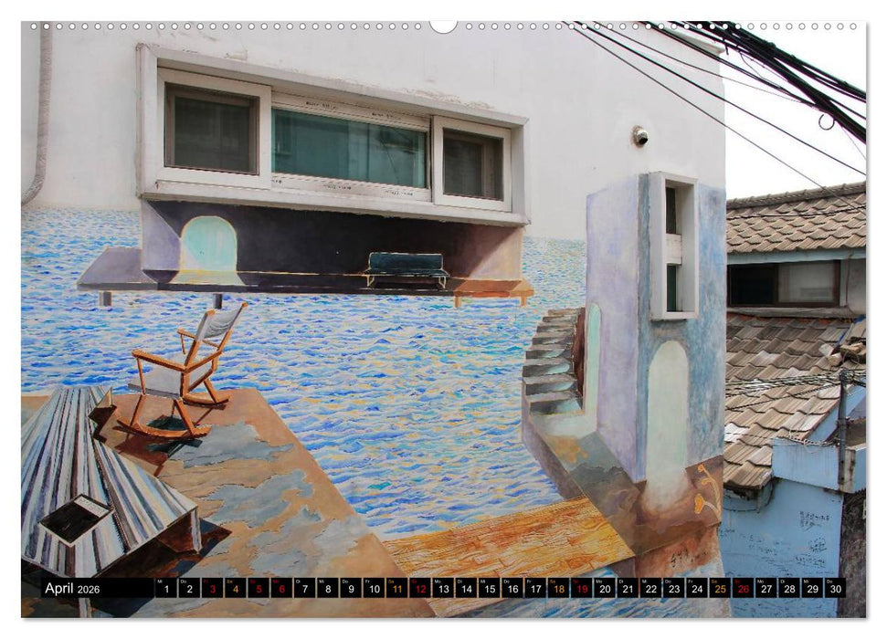 Street Art Seoul (CALVENDO Premium Wandkalender 2026)