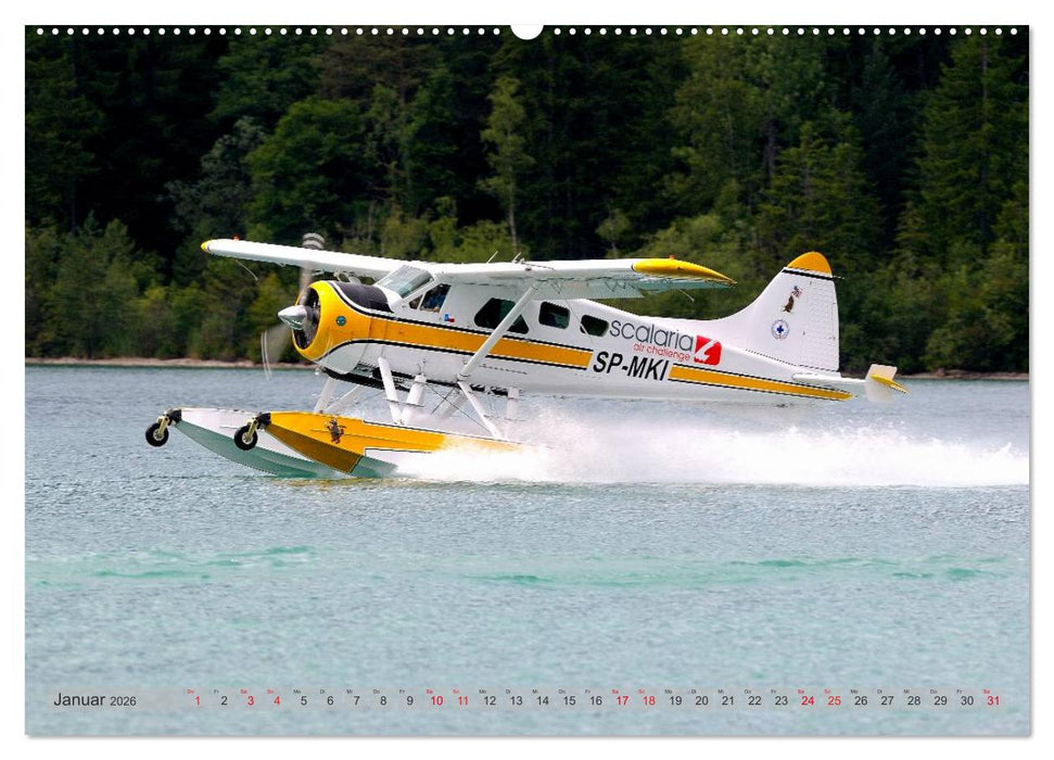 Wasserflugzeuge - Fliegende Exoten (CALVENDO Premium Wandkalender 2026)