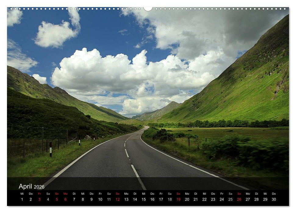 Schottland - magischen Orten auf der Spur (CALVENDO Wandkalender 2026)