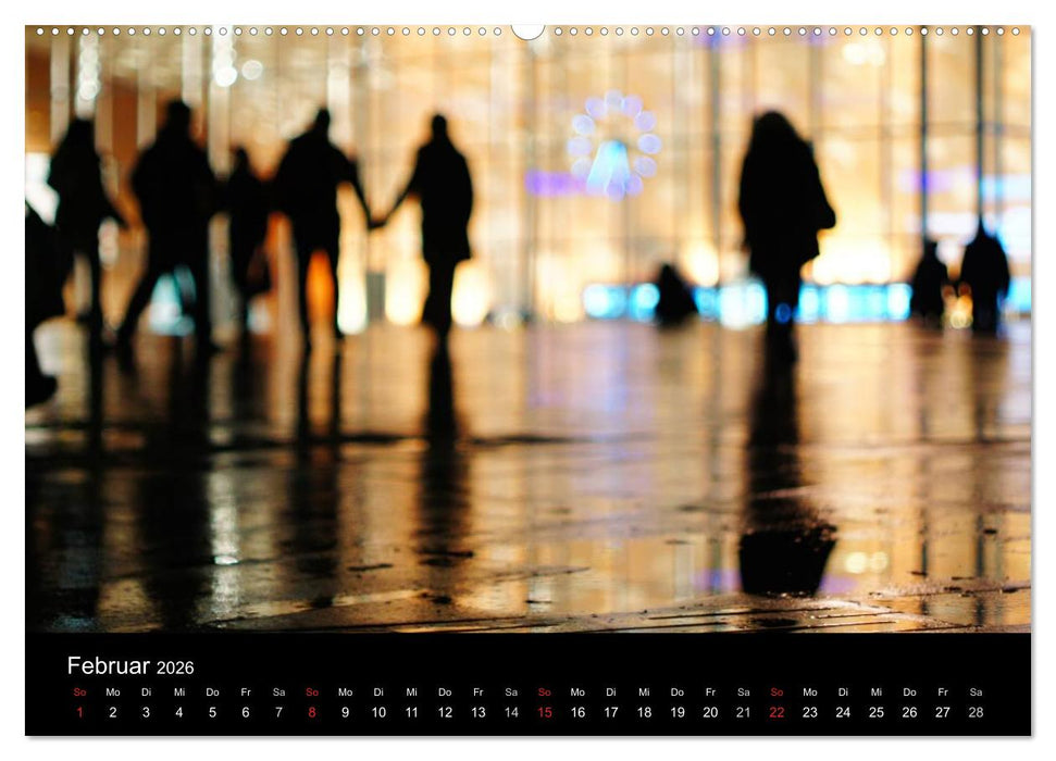 köln dunkelbunt II – Die Stadt leuchtet! (CALVENDO Wandkalender 2026)