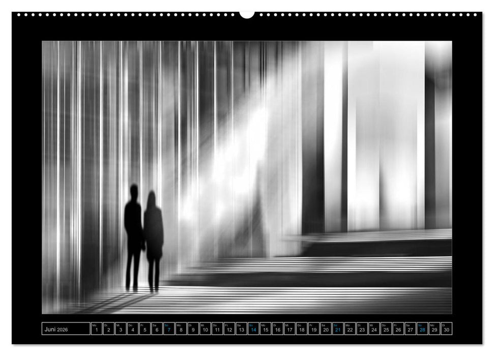 Line Art - by Tanja Ghirardini (CALVENDO Premium Wandkalender 2026)