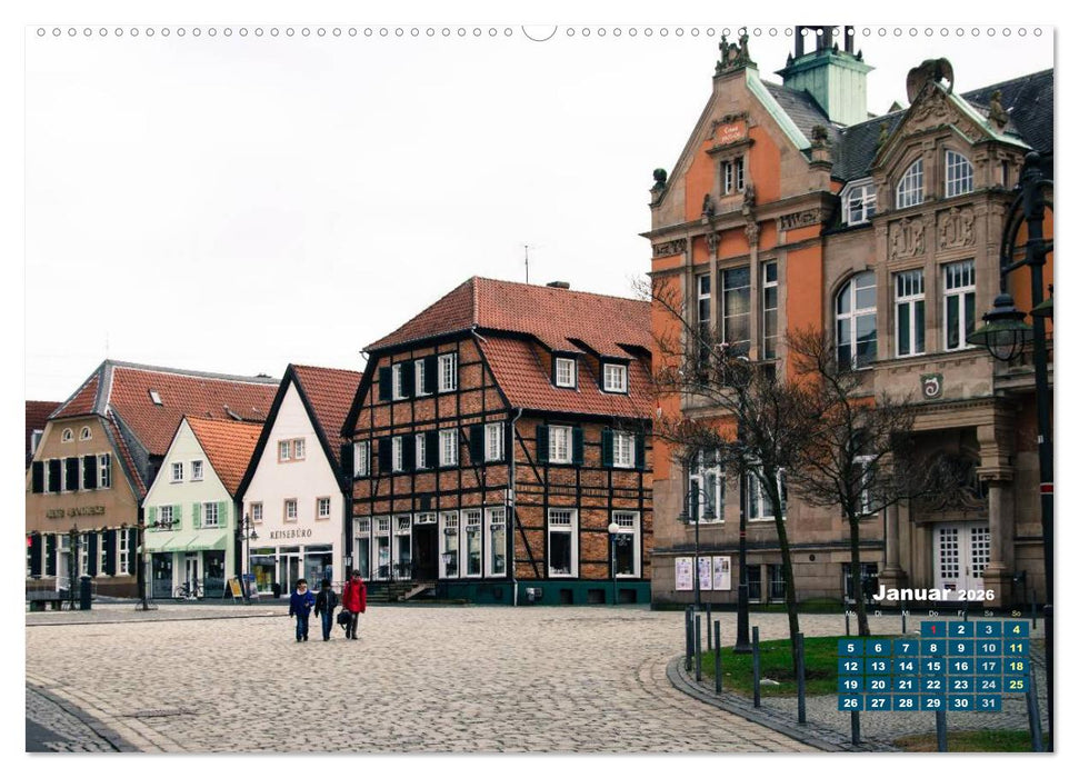 Ahlen eine liebenswürdige Stadt im Münsterland (CALVENDO Wandkalender 2026)