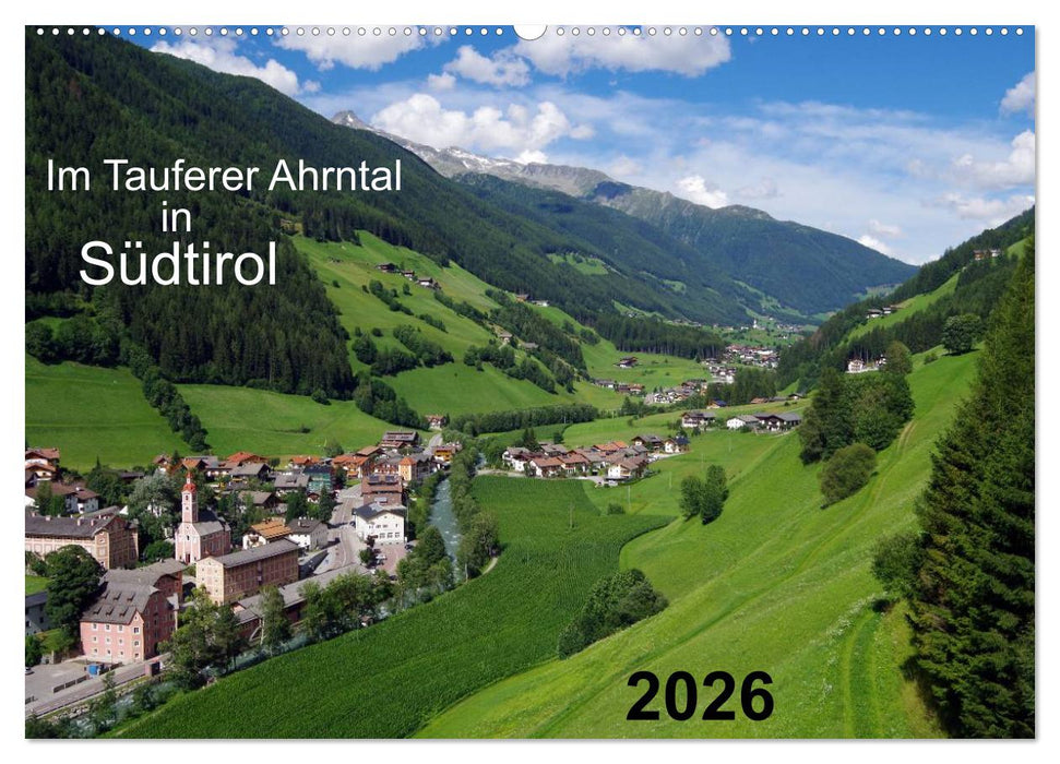 Im Tauferer Ahrntal in Südtirol (CALVENDO Wandkalender 2026)