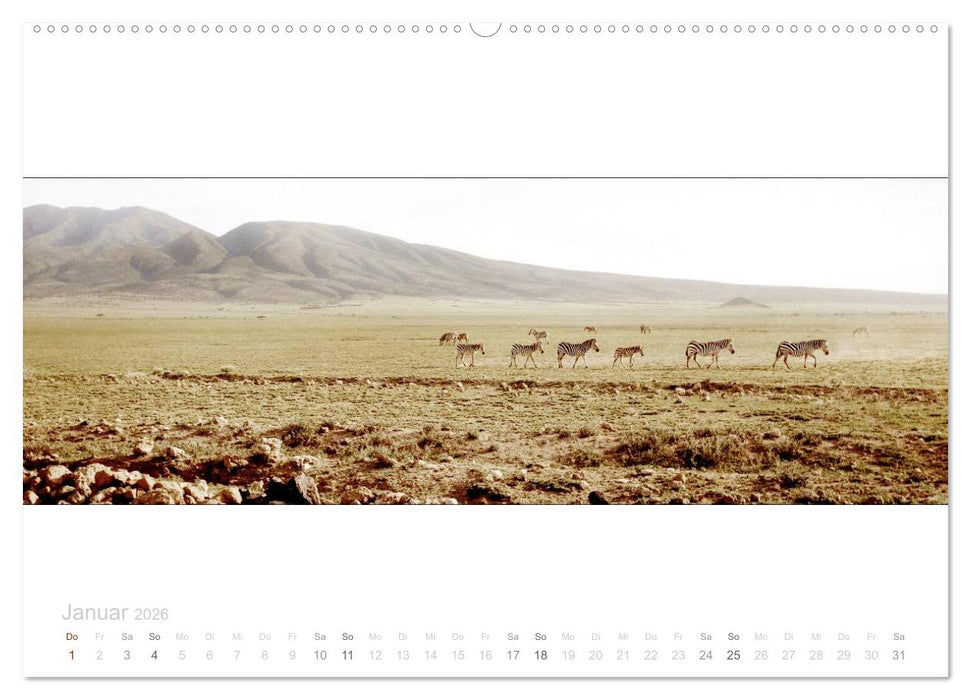 Serengeti Panorama (CALVENDO Wandkalender 2026)