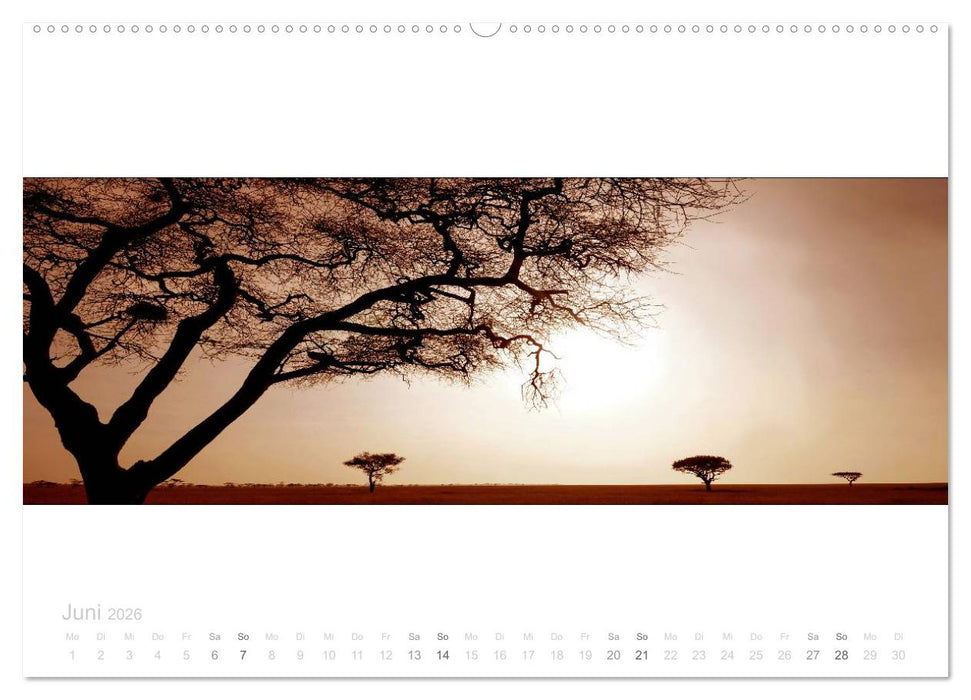 Serengeti Panorama (CALVENDO Wandkalender 2026)