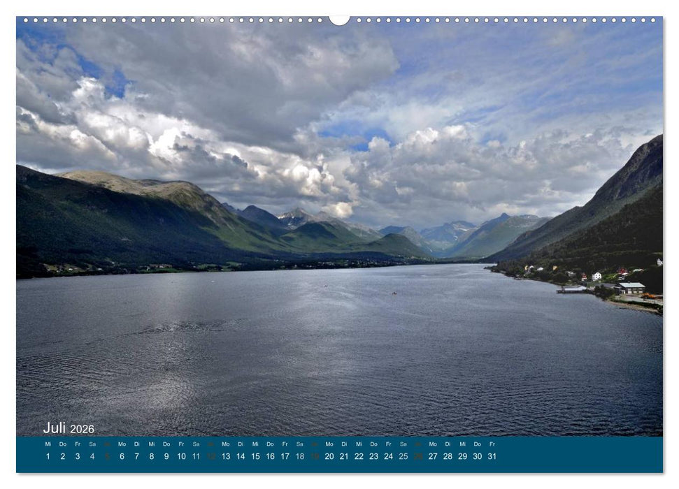 Norwegen atemberaubende Landschaft (CALVENDO Premium Wandkalender 2026)