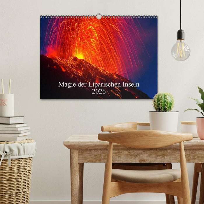 Magie der Liparischen Inseln 2026 (CALVENDO Wandkalender 2026)