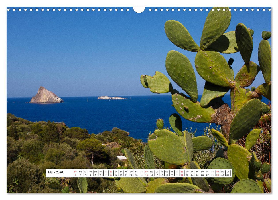 Magie der Liparischen Inseln 2026 (CALVENDO Wandkalender 2026)