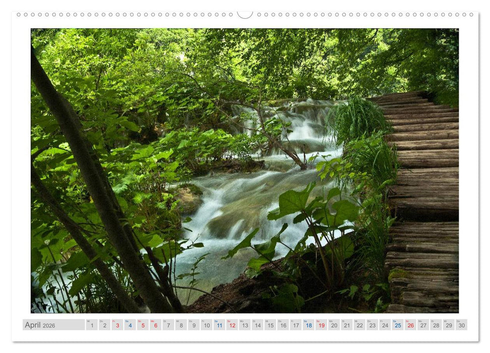 Kroatien - Plitwitzer Seen, Rijeka und Krk (CALVENDO Wandkalender 2026)