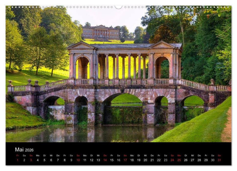 Englische Herrenhäuser (CALVENDO Premium Wandkalender 2026)