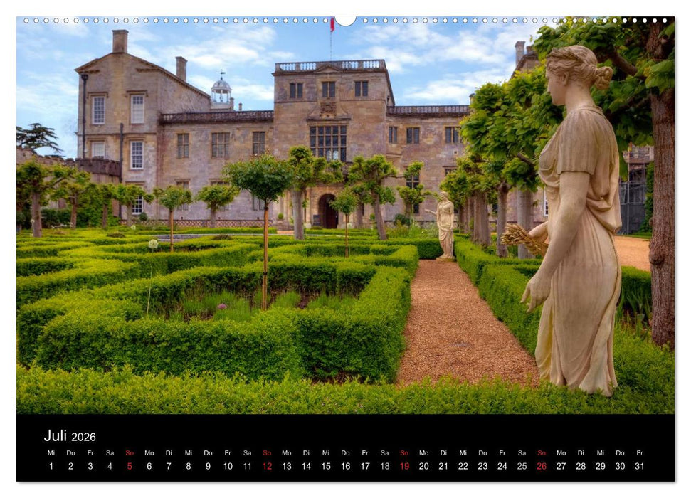 Englische Herrenhäuser (CALVENDO Premium Wandkalender 2026)