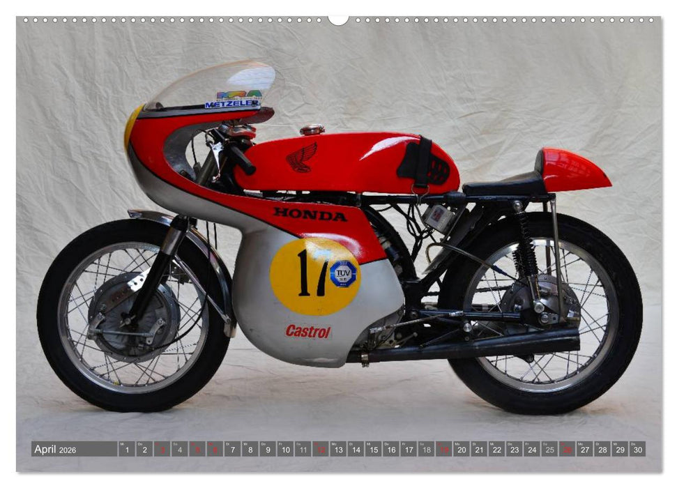 Honda CB 72 (CALVENDO Wandkalender 2026)