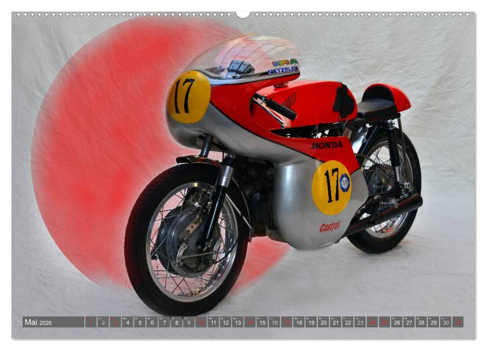 Honda CB 72 (CALVENDO Wandkalender 2026)