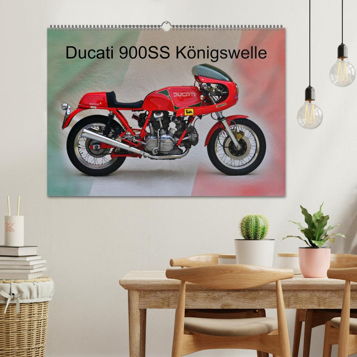 Ducati 900SS Königswelle (CALVENDO Wandkalender 2026)