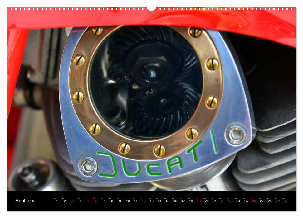 Ducati 900SS Königswelle (CALVENDO Wandkalender 2026)